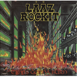 Laaz Rockit City's Gonna Burn Vinyl LP USED