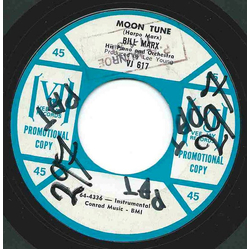 Bill Marx Moon Tune / Nice 'N' Easy Vinyl 7" USED