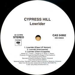 Cypress Hill Lowrider USED VINYL 12INCH 33 S RPM
