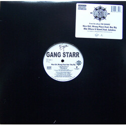 Gang Starr Nice Girl, Wrong Place / Rite Where U Stand VINYL 12" USED