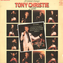 Tony Christie Live Vinyl LP USED