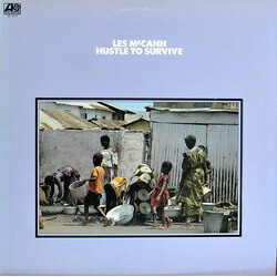 Les McCann Hustle To Survive Vinyl LP USED