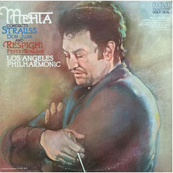 Ottorino Respighi / Richard Strauss / Zubin Mehta / Los Angeles Philharmonic Orchestra Feste Romane (Roman Festivals). Don Juan. Vinyl LP USED