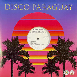 Aqua Fina Disco Trax (Classic Future Funk Volume 1) (Expanded Edition) USED VINYL 12INCH 33 S RPM LIMITED EDITION