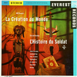 Darius Milhaud / Igor Stravinsky / John Carewe / London Symphony Orchestra Chamber Group La Création Du Monde / L'Histoire Du Soldat Vinyl LP USED