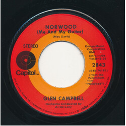 Glen Campbell Norwood (Me And My Guitar) / Everything A Man Could Ever Need USED VINYL 7INCH 45 RPM