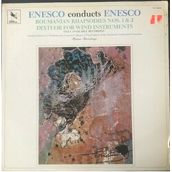George Enescu / L'Orchestre De L'Association Des Concerts Colonne / Solistes De L'Orchestre National De France Enesco Conducts Enesco Vinyl LP USED