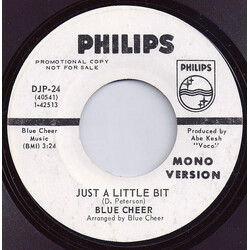 Blue Cheer Just A Little Bit USED VINYL 7INCH 45 RPM PROMO