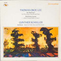 Thomas Oboe Lee / Gunther Schuller / Collage New Music / Kronos Quartet The Mad Frog! / Third String Quartet / Symbiosis Vinyl LP USED