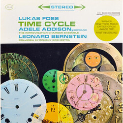 Lukas Foss Time Cycle Vinyl LP USED