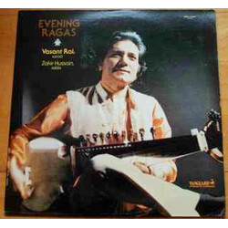 Vasant Rai / Zakir Hussain Evening Ragas Vinyl LP USED
