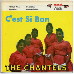 The Chantels C'est Si Bon USED VINYL 7INCH 45 RPM EP