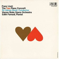Franz Liszt / Edith Farnadi / Orchester Der Wiener Staatsoper Franz Liszt: The Two Piano Concerti Vinyl LP USED