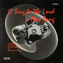 Rev. John G. Gensel / Joe Newman Quintet O Sing To The Lord A New Song Vinyl LP USED