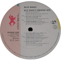Blue Magic Blue Magic's Greatest Hits Vinyl LP USED