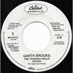 Garth Brooks The Thunder Rolls (Edited) / Victim Of The Game USED VINYL 7INCH 45 RPM SINGLE