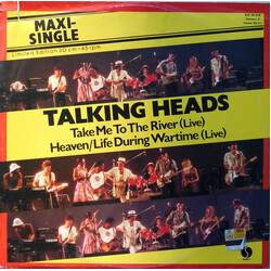 Talking Heads Take Me To The River (Live) / Heaven/Life During Wartime (Live) USED VINYL 12INCH 45 RPM MAXI-SINGLE LIMITED EDITION STEREO