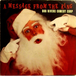Bob Rivers Comedy Corp A Message From The King USED VINYL 7INCH 45 RPM PROMO
