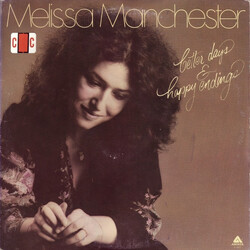 Melissa Manchester Better Days & Happy Endings Vinyl LP USED