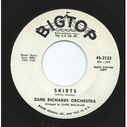 Zane Richards Orchestra Skirts USED VINYL 7INCH 45 RPM SINGLE PROMO