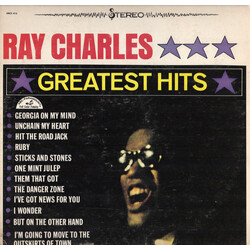 Ray Charles Greatest Hits Vinyl LP USED