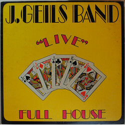 The J. Geils Band "Live" Full House Vinyl LP USED