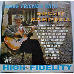 Archie Campbell Make Friends With Vinyl LP USED