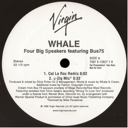 Whale / Bus75 Four Big Speakers / Crying At Airports VINYL 12" USED