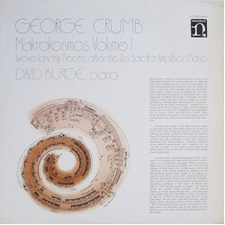 George Crumb Makrokosmos, Volume I Vinyl LP USED
