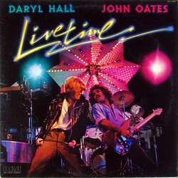 Daryl Hall & John Oates Livetime Vinyl LP USED