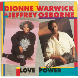 Dionne Warwick / Jeffrey Osborne Love Power VINYL 7" USED