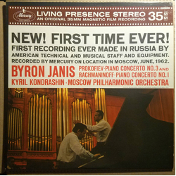 Byron Janis / Sergei Prokofiev / Sergei Rachmaninoff / Kiril Kondrashin / Moscow Philharmonic Orchestra Piano Concerto No. 3 And Piano Concerto No. 1 