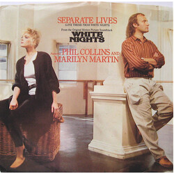 Phil Collins / Marilyn Martin Separate Lives (Love Theme From White Nights) USED VINYL 7INCH 45 RPM STEREO