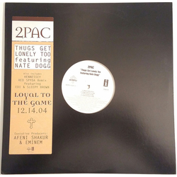 2Pac / Nate Dogg Thugs Get Lonely Too Vinyl 12" USED