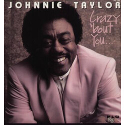 Johnnie Taylor Crazy 'bout You Vinyl LP USED