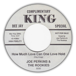Joe Perkins (8) / The Rookies (11) How Much Love Can One Heart Hold Vinyl 7" USED