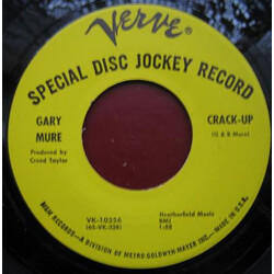 Gary Mure Crack-Up / Sharp Shooter USED VINYL 7INCH 45 RPM SINGLE PROMO