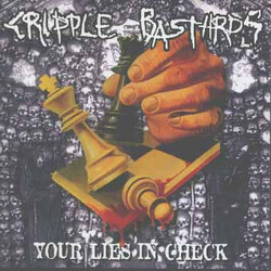 Cripple Bastards Your Lies In Check Vinyl LP USED