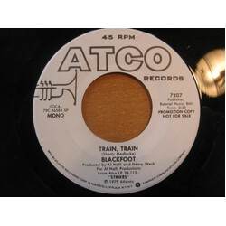 Blackfoot (3) Train, Train USED VINYL 7INCH 45 RPM PROMO STEREO MONO
