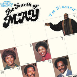 Rev. James Cleveland / The Fourth Of May I'm Blessed Vinyl LP USED