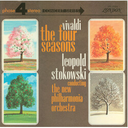 Antonio Vivaldi / Leopold Stokowski / New Philharmonia Orchestra The Four Seasons Vinyl LP USED