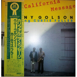Benny Golson / Curtis Fuller California Message Vinyl LP USED