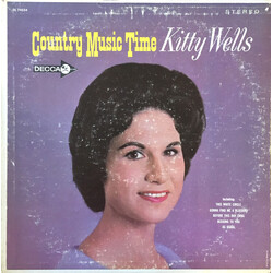 Kitty Wells Country Music Time Vinyl LP USED