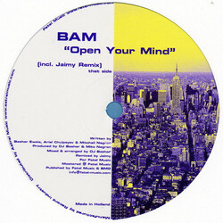 BAM (6) Open Your Mind USED VINYL 12INCH 45 RPM