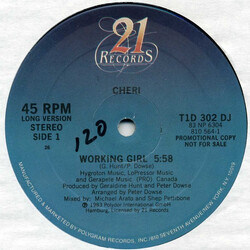Cheri Working Girl VINYL 12" USED