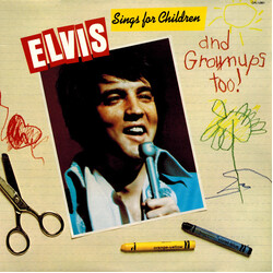 Elvis Presley Elvis Sings For Children And Grownups Too! Vinyl LP USED