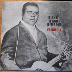 Blind Lemon Jefferson Volume 3 Vinyl LP USED