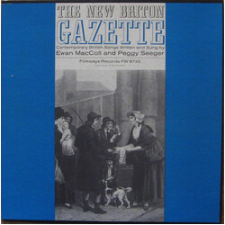 Ewan MacColl / Peggy Seeger The New Briton Gazette Vinyl LP USED