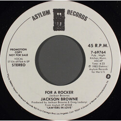Jackson Browne For A Rocker USED VINYL 7INCH 45 RPM PROMO