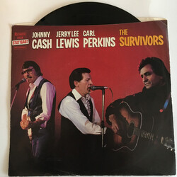 Johnny Cash / Jerry Lee Lewis / Carl Perkins The Survivors USED VINYL 7INCH 33 S RPM PROMO